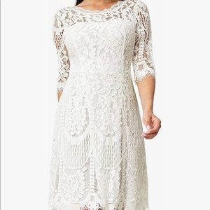 White Lace Dress